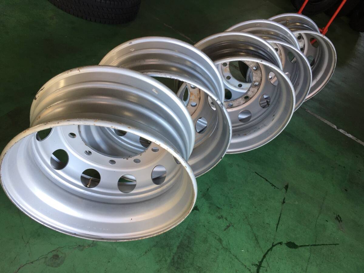 ISOスチール 22.5×9.00 156-T14 中古ホイール 小キズ各所あり ホイル K40拍卖