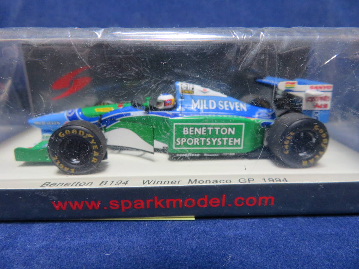 1/43 ベネトン B194 モナコGP 1994 ウイナー #5 M.シューマッハ、拍卖