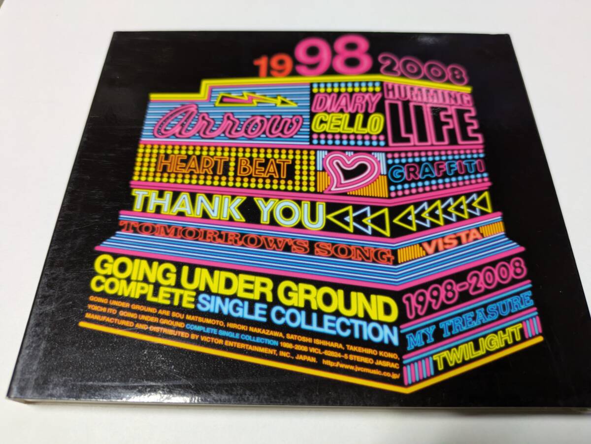 ☆2CD Going Under Ground Complete Single Colection1998-2008拍卖