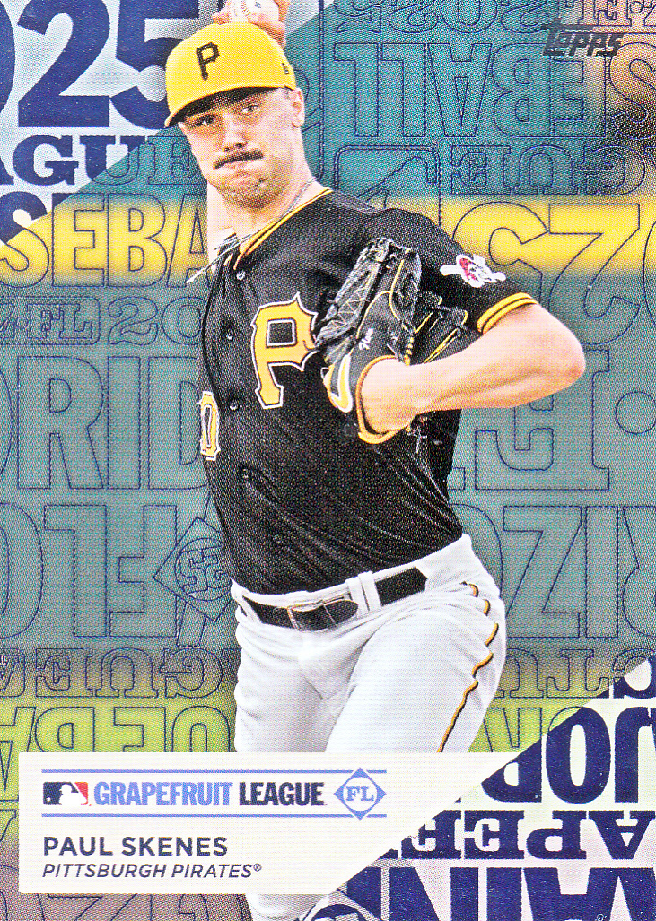 2025 Topps MLB Tokyo Series 'PAUL SKENS' GRAPEFRUIT LEAGUE TG-23拍卖