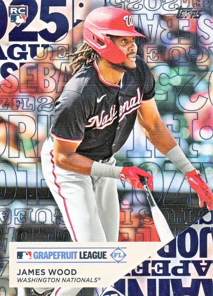 2025 Topps MLB Tokyo Series 'JAMES WOOD' RC ルーキー GRAPEFRUIT LEAGUE TG-18拍卖