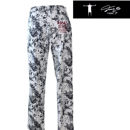 【秋冬SALE】ティーマック/T-MAC プリント起毛パンツ 48/85~89cm 124-白系拍卖