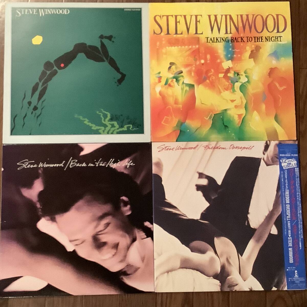 LP●スティーヴ・ウィンウッド※4枚まとめてセット●拍卖