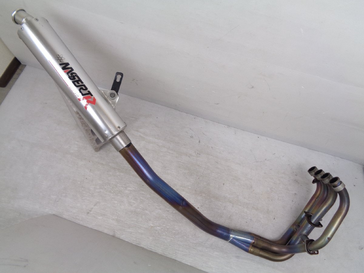 XANTHUS ザンザス400 ZR400D 92-95 BEET ビート NEW NASSERT-R チタン アルミ フルエキゾースト マフラー 希少【F890】拍卖