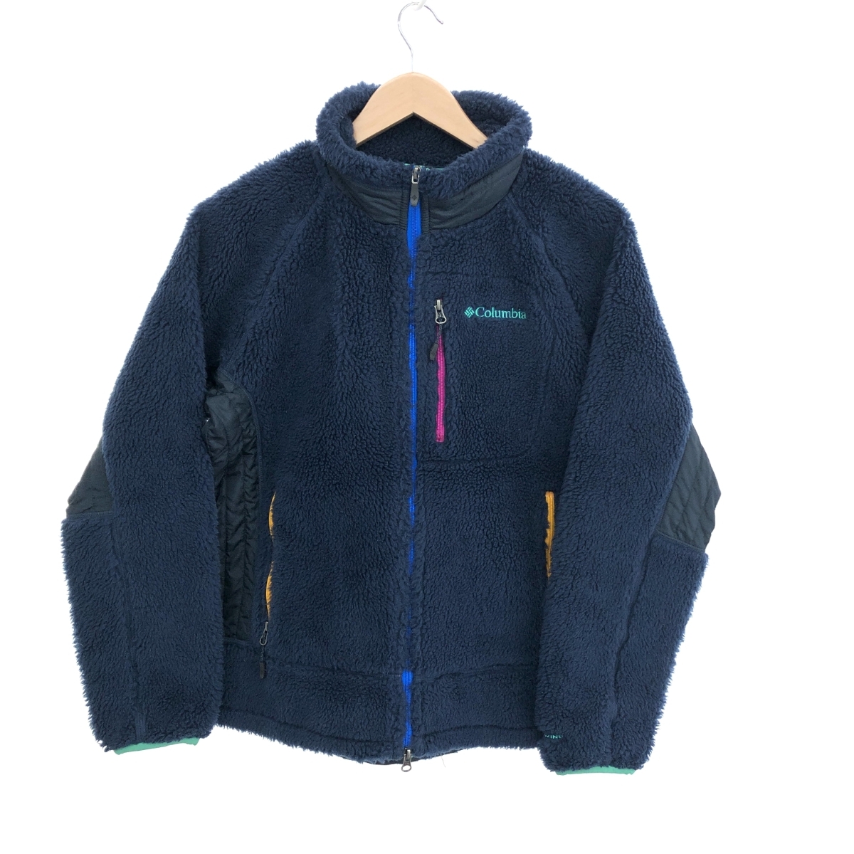 ◆Columbia コロンビア アーチャーリッジ ジャケット サイズ:L◆ ネイビー メンズ ボアフリース アウター拍卖