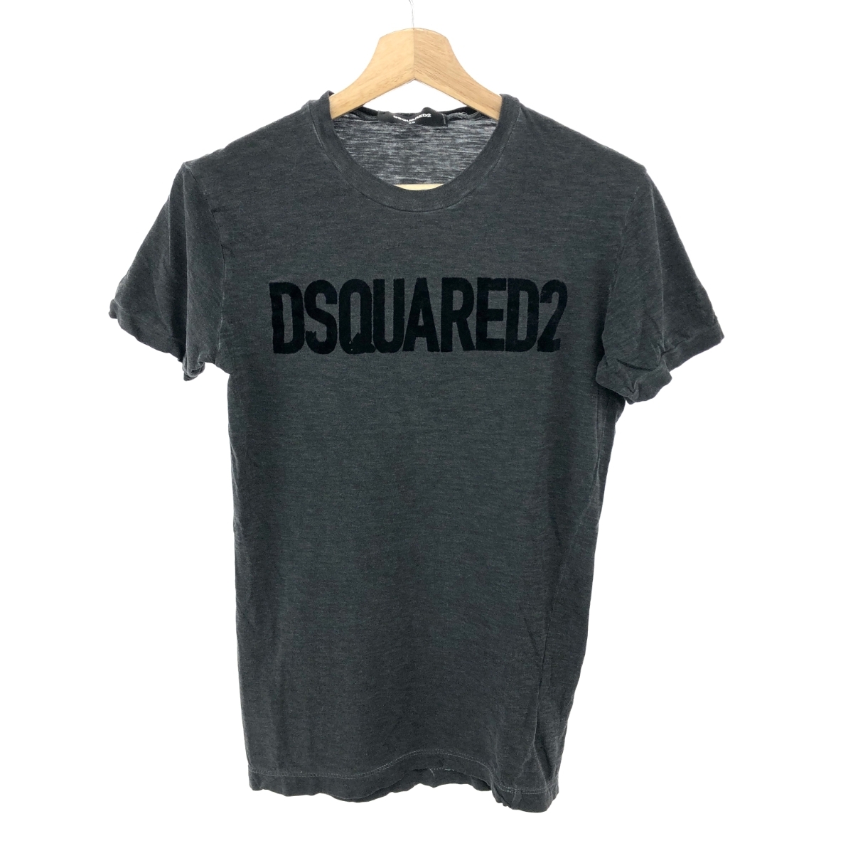 ◆Dsquared2 ディースクエアード 半袖 カットソー サイズ:XS◆S74GD0587 ブラック/グレー メンズ トップス拍卖