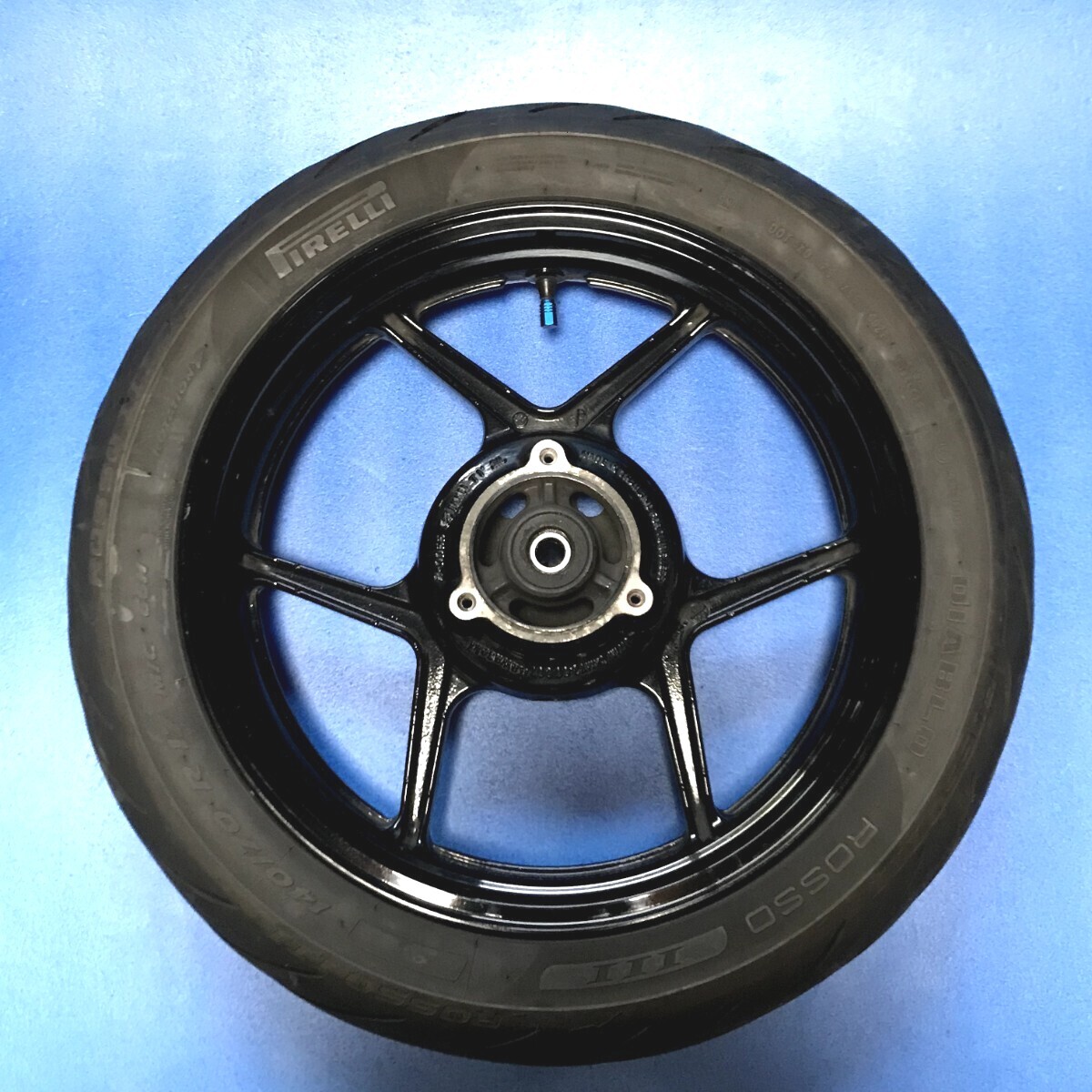 ニンジャ250R リアホイール EX250K ENKEI 17×3.5J Ninja250R 純正ホイール 黒 ブラック Rホイール拍卖