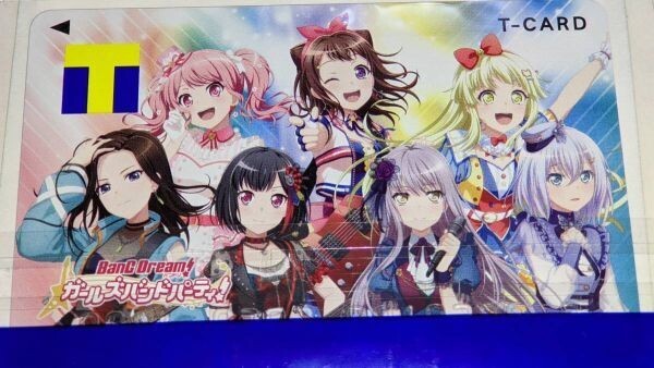 匿名配送 Vポイントカード バンドリ! ガールズバンドパーティ! 2022ver. ガルパ 新品 未登録 Tカード拍卖