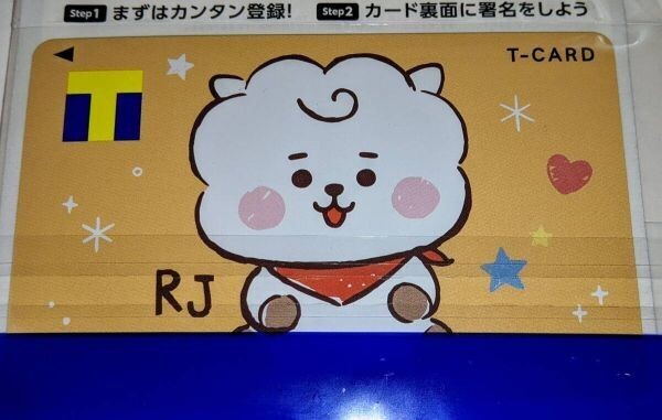 匿名配送 Vポイントカード BTS 防弾少年団 BT21 RJ BABY ver. 新品 未登録 Tカード拍卖