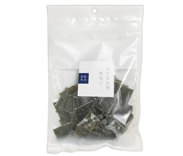 天然真昆布 角切り(50g)★北海道産の希少な天然物★昆布の王様と呼ばれる真昆布★濃厚な旨みと甘味が特徴で、清澄な出汁がしっかりとれます拍卖