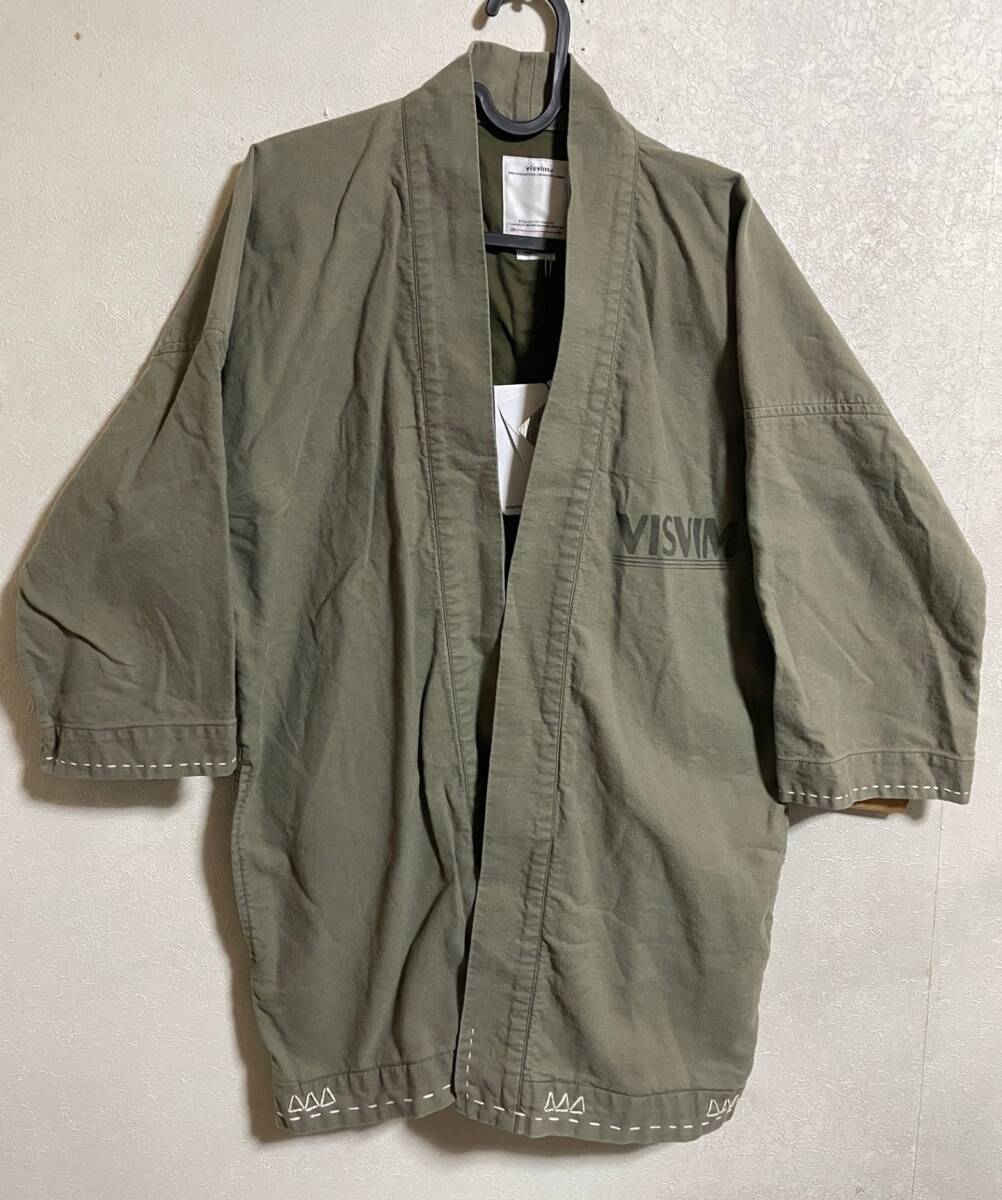 サイズ4新品■VISVIM SANJURO KIMONO サンジュロウ キモノジャケット シャツ半纏 hanten はんてん 着物0120105013014拍卖