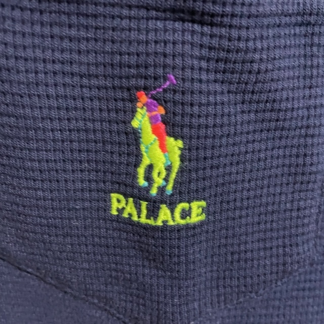 サイズL 新品■POLO by Ralph Lauren ポロ ラルフローレン x PALACE skateboads パレス スケートボードズ サーマルTシャツ TEE/メンズ拍卖