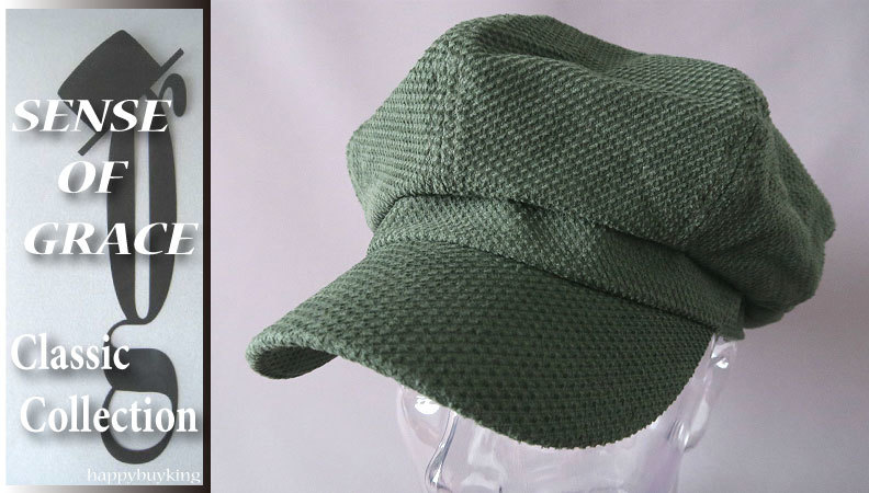 graceグレース★クラシックアップルキャスケット【OG】新品 定価¥3900 サイズ調節可能 男女兼用 センスオブグレース拍卖