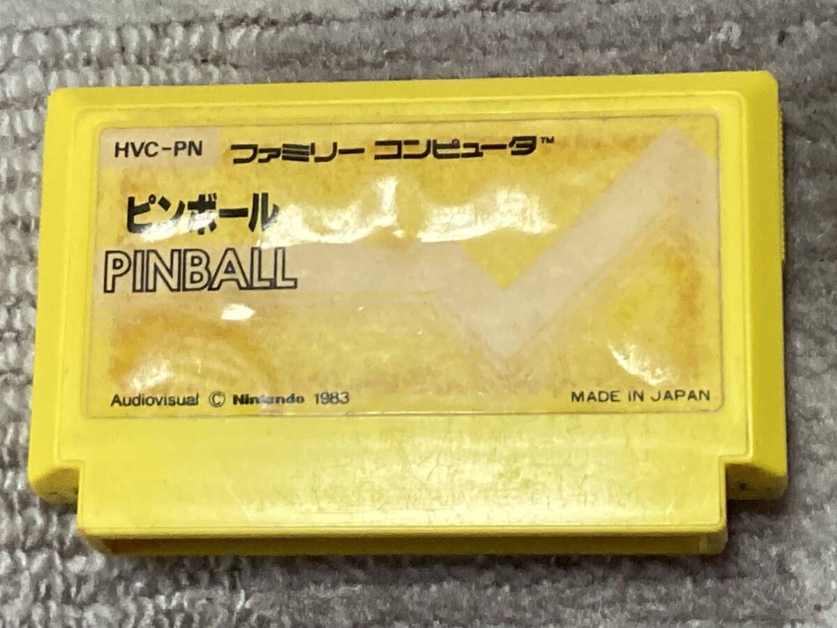ピンボール ファミコンカセット拍卖