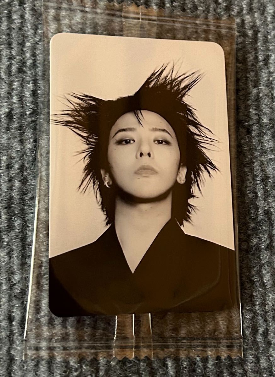 BIGBANG G-DRAGON ジヨンアルバム bermenschフォトカード ktown4u特典 トレカ ★即決のみ★拍卖