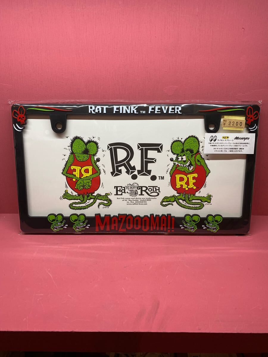 ラットフィンク ライセンスフレーム ナンバーフレーム拍卖