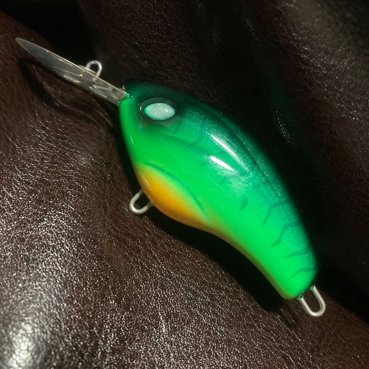 キズ有 廃盤 レア フラッタミッド 9g 60mm トランスグリーン 中古 デュエル トランスリアライズ ブラックバス バス拍卖