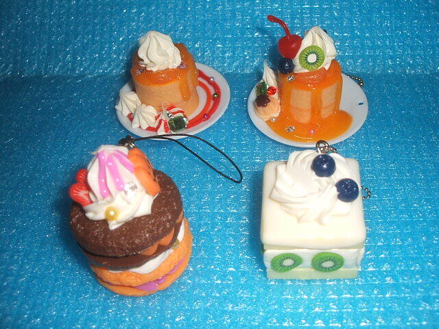 美品!食品サンプル ボールチェン4種セット(ケーキ等)拍卖