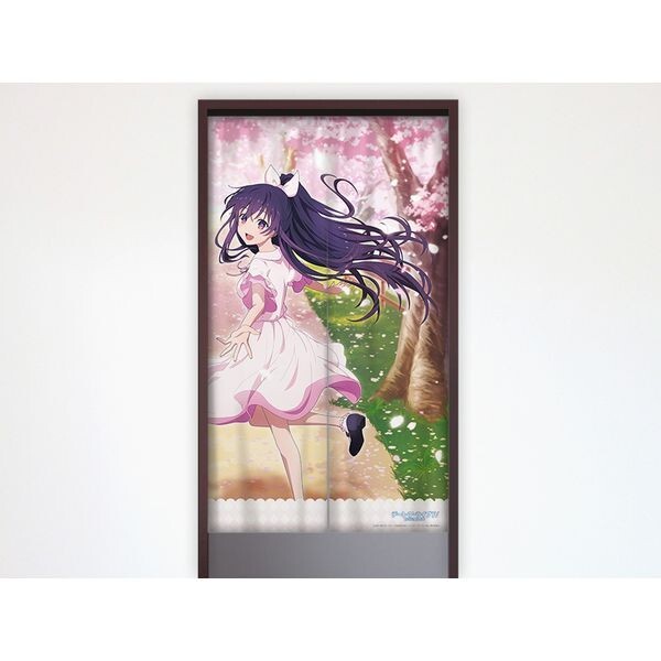 デート・ア・ライブIV のれん 夜刀神十香 桜 つなこ 橘公司 縦150 横85拍卖