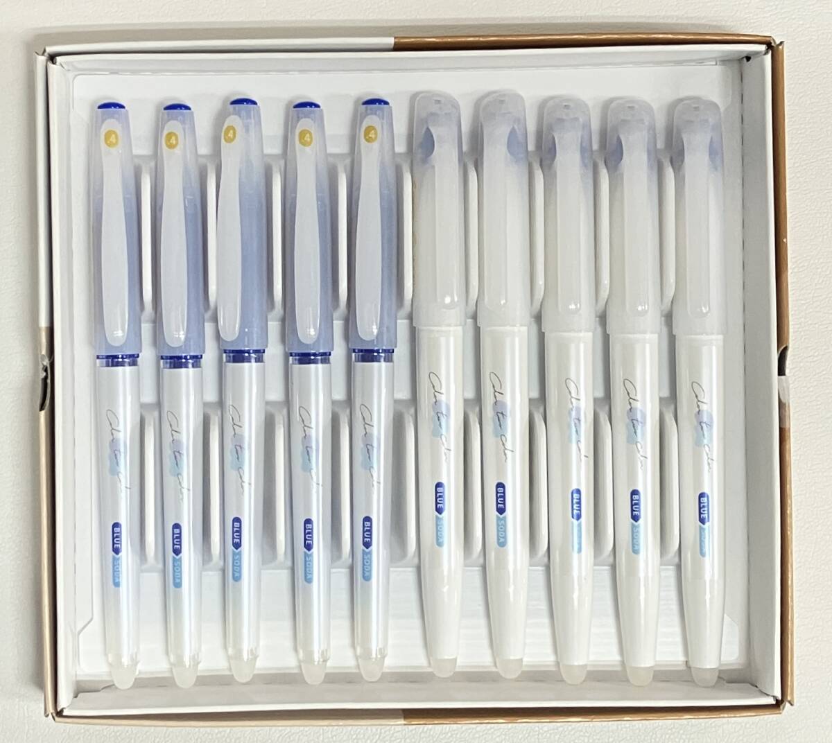 【限定】イルミリー カラートゥカラー ブルーソーダ ボールペン5本マーカー5本..拍卖