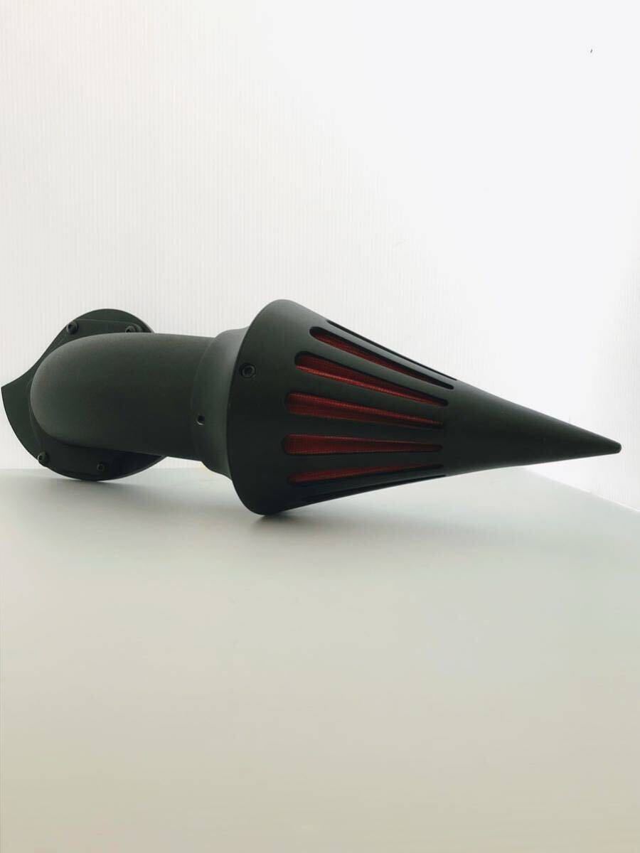 Ab ヤマハ ドラッグスター 400 VH01J コーン エアー クリーナー スタンダード クラシック フィルター コーンクリーナー ドラスタ黒拍卖