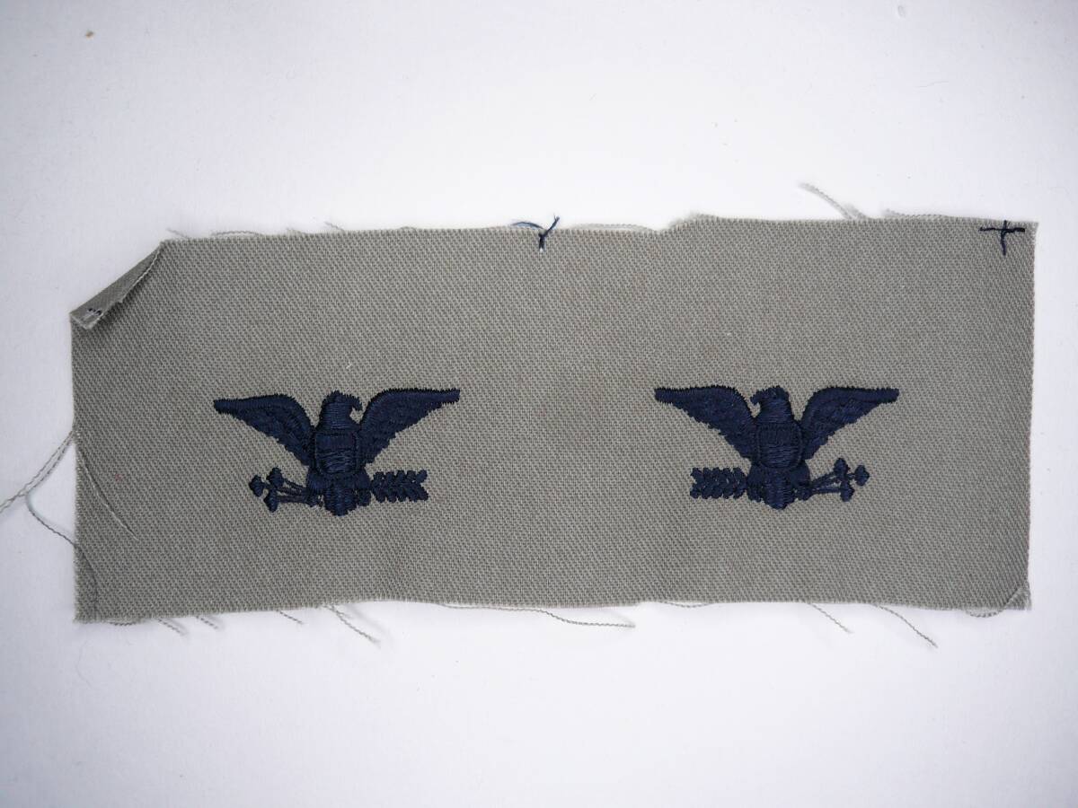 USAF デザートカラーベース COL 階級章(1ペア) 拍卖