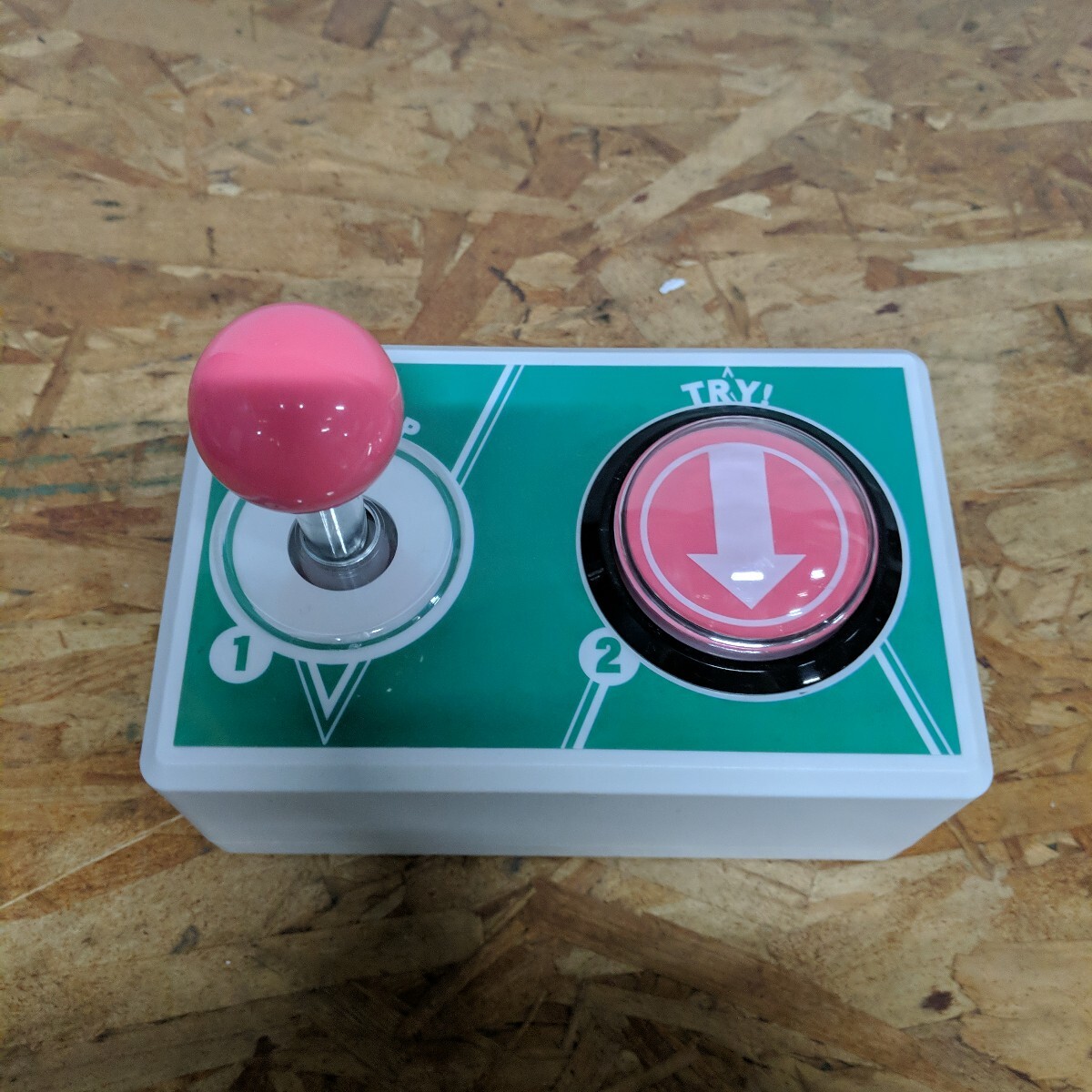 SKSZ219 ▲ おもちゃ クレーンゲームスティック&ボタン メーカー不明 通電のみ確認拍卖