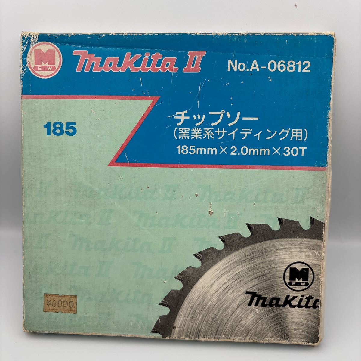 ★未使用品★ makita マキタ チップソー(窯業系サイディング用) 185mm/2.0mm/30T 品番A-06812 拍卖