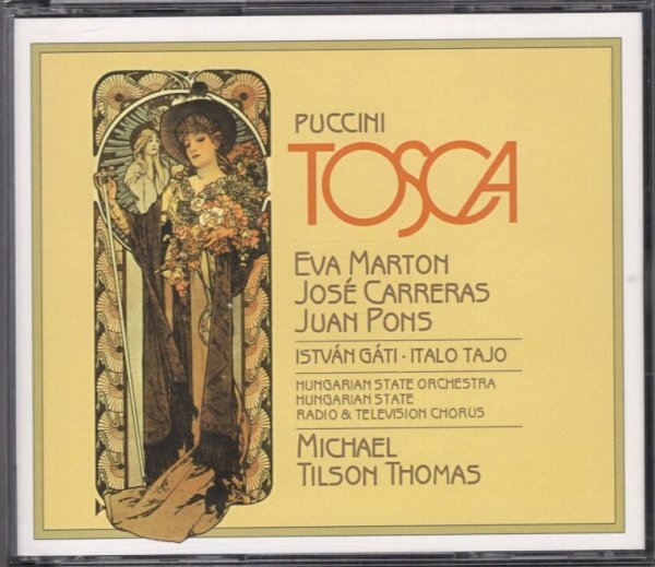 プッチーニ :歌劇 「トスカ」全曲 / ティルソン・トーマス / マルトン , カレーラス / 2CD拍卖