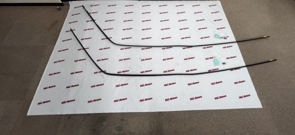 ★希少 未使用 純正 三菱 ブラック マテリアル モール ディング ドリップ 左右 セット パジェロ エボリューション V21 V23 V24 V25 V26 V55拍卖