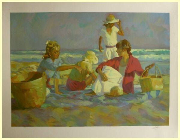 ☆☆☆☆ドン・ハットフィールド 「一日の終わり」 直筆サイン シルクスクリーン 拍卖