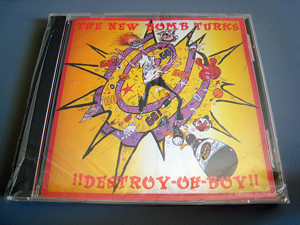 【新品同様】 NEW BOMB TURKS DESTROY-OH-BOY!! ニュー・ボム・タークス DEVIL DOGS MUMMIES RIP OFFS TEENGENERATE GARAGE PUNK拍卖