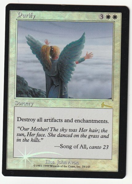 ULG Foil 浄化/Purify 英語1枚拍卖