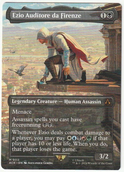 ACR エツィオ・アウディトーレ・ダ・フィレンツェ ボーダーレス版 英語1枚拍卖