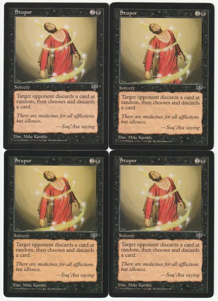 MIR 呆然/Stupor 英語4枚セット拍卖