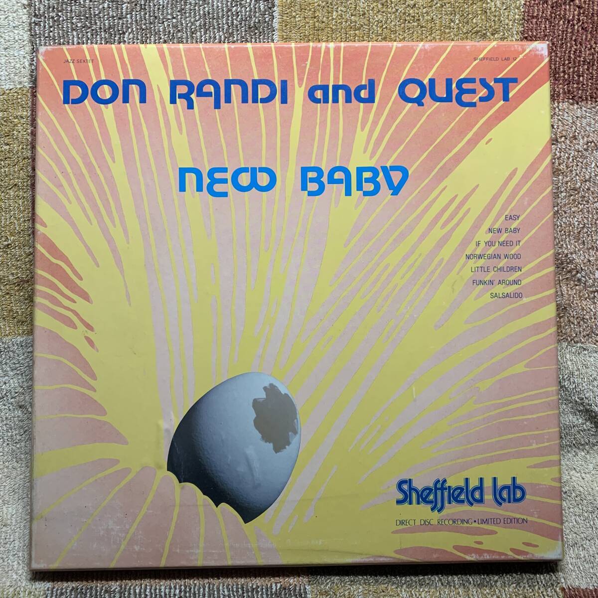 LP★米Sheffield LAB12★ドン・ランディ&クウェスト「ニュー・ベイビー」拍卖