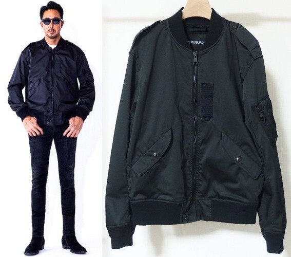 1piu1uguale3 BLACK MILITARY BY YOSHIMASA HOSHIBA ブラック ミリタリー L-2B FLIGHT JACKET フライト ジャケット 3 干場義雅拍卖