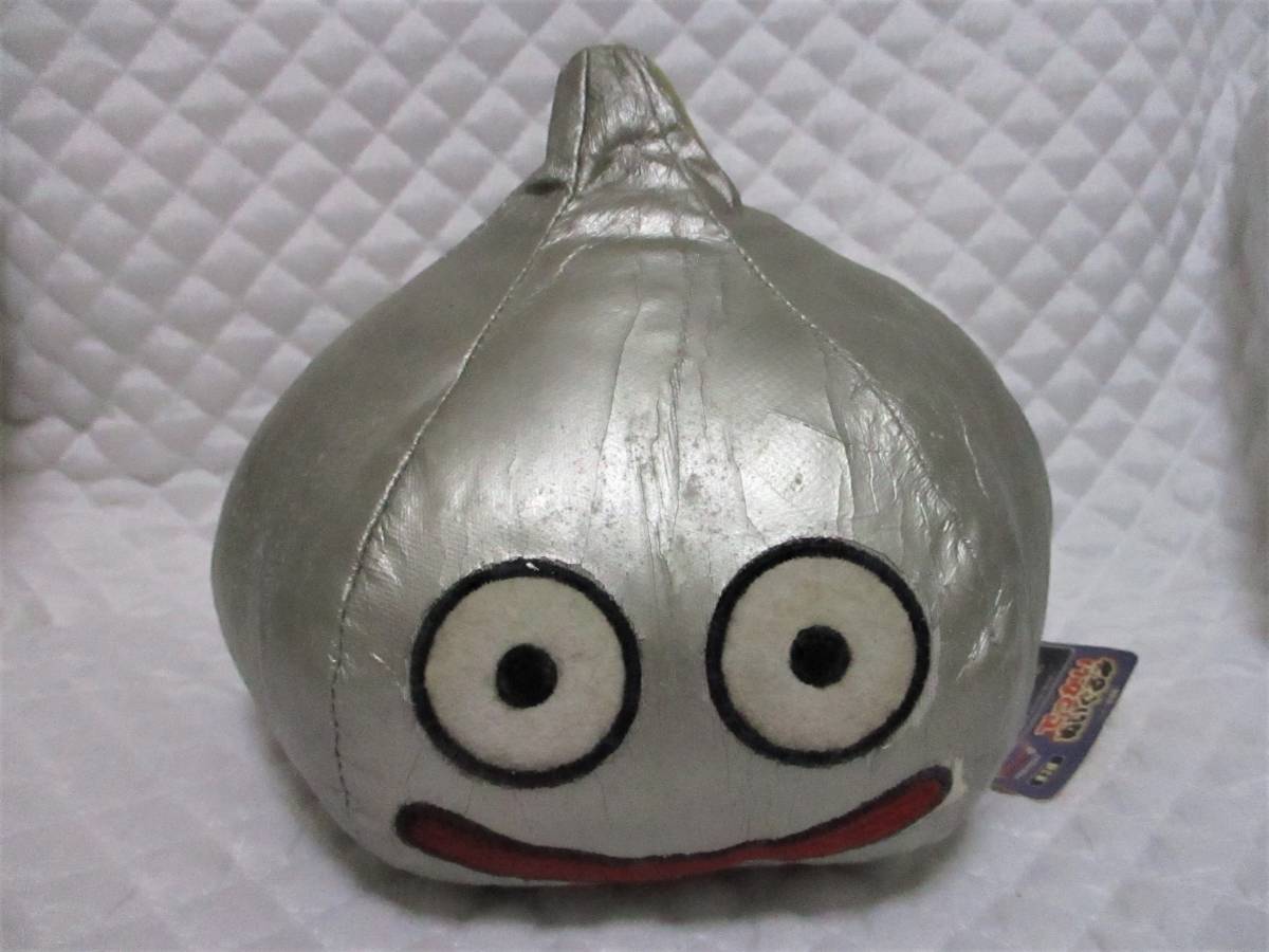 【 ドラゴンクエスト メタルスライム ぬいぐるみ 】 シドー登場編 でっかいぬいぐるみ 2002 タグ付き シルバー スライム ドラクエ 非売品拍卖