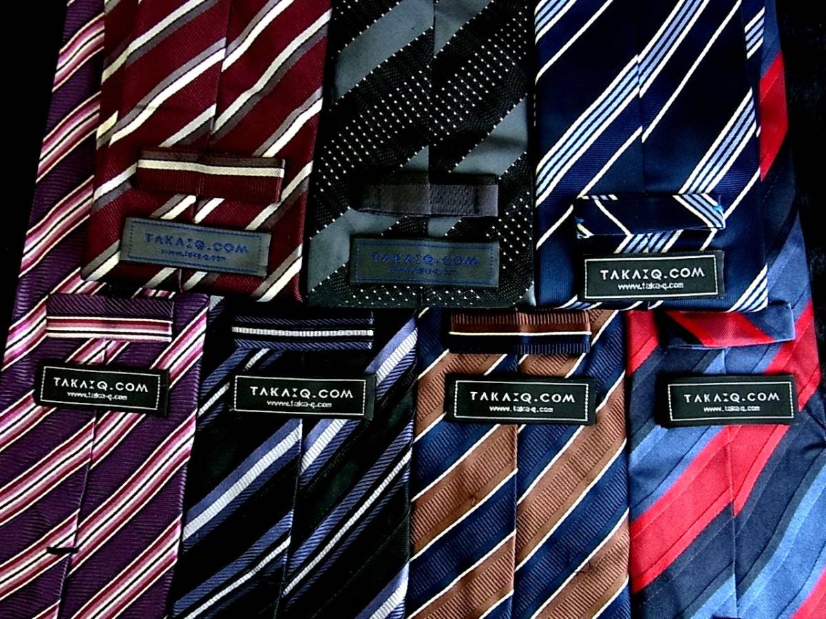 ◎超SALE◎№1193【全てTAKA:Q.COM「タカキュー」ネクタイ7本セットで!超お買得!】ネクタイ③拍卖