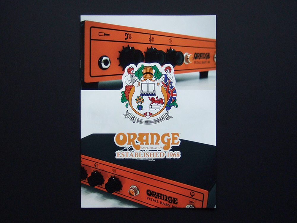 【カタログのみ】ORANGE 2019 S/S 検 アンプ CUSTOM SHOP ROCKERVERB DUAL DARK AD ROCKER TH OR TERROR CRUSH PRO OB1 CABINET オレンジ拍卖