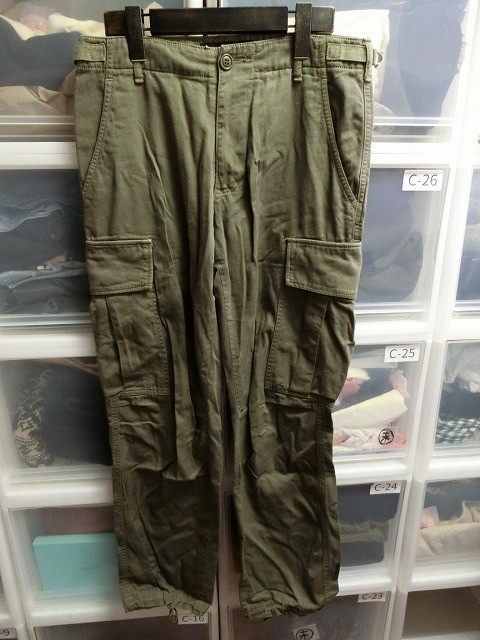 L'ALLURE deuxieme classe カーゴパンツ 36 カーキ #09-030-540-1030-1-0 ドゥーズィエムクラスラリュー拍卖