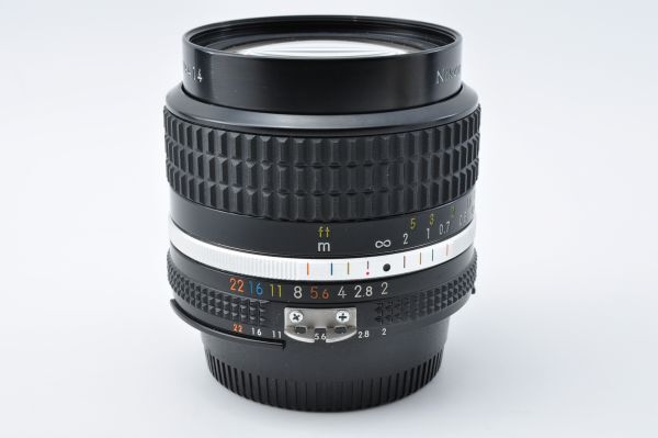 Nikonニコン Ai-s Nikkor 24mm f/2 レンズ 前後キャップ付 #37拍卖