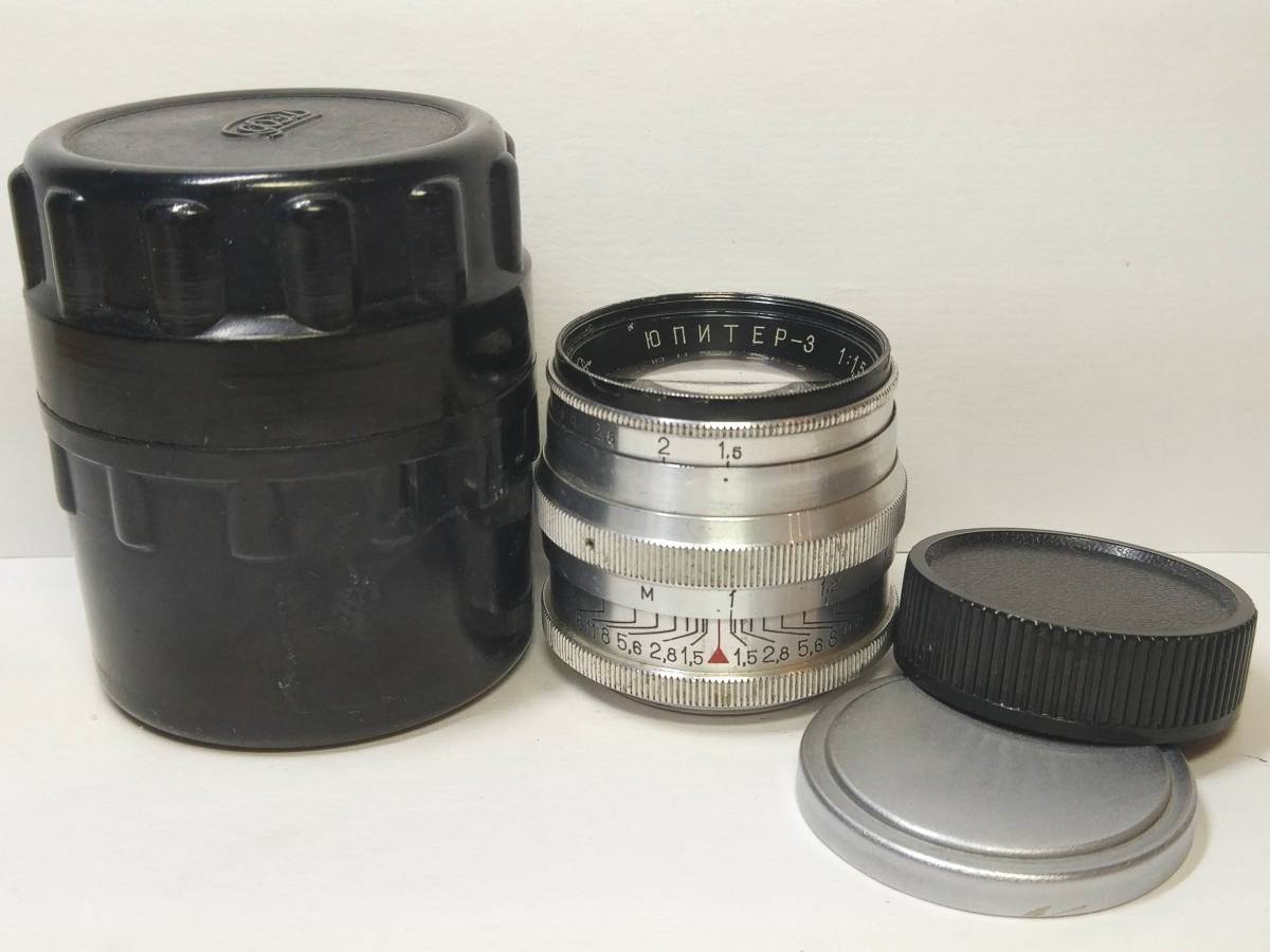 ジュピター3 Jupiter FED 50mm F:1,5 Leica L/M39 SONNAR #1203B拍卖