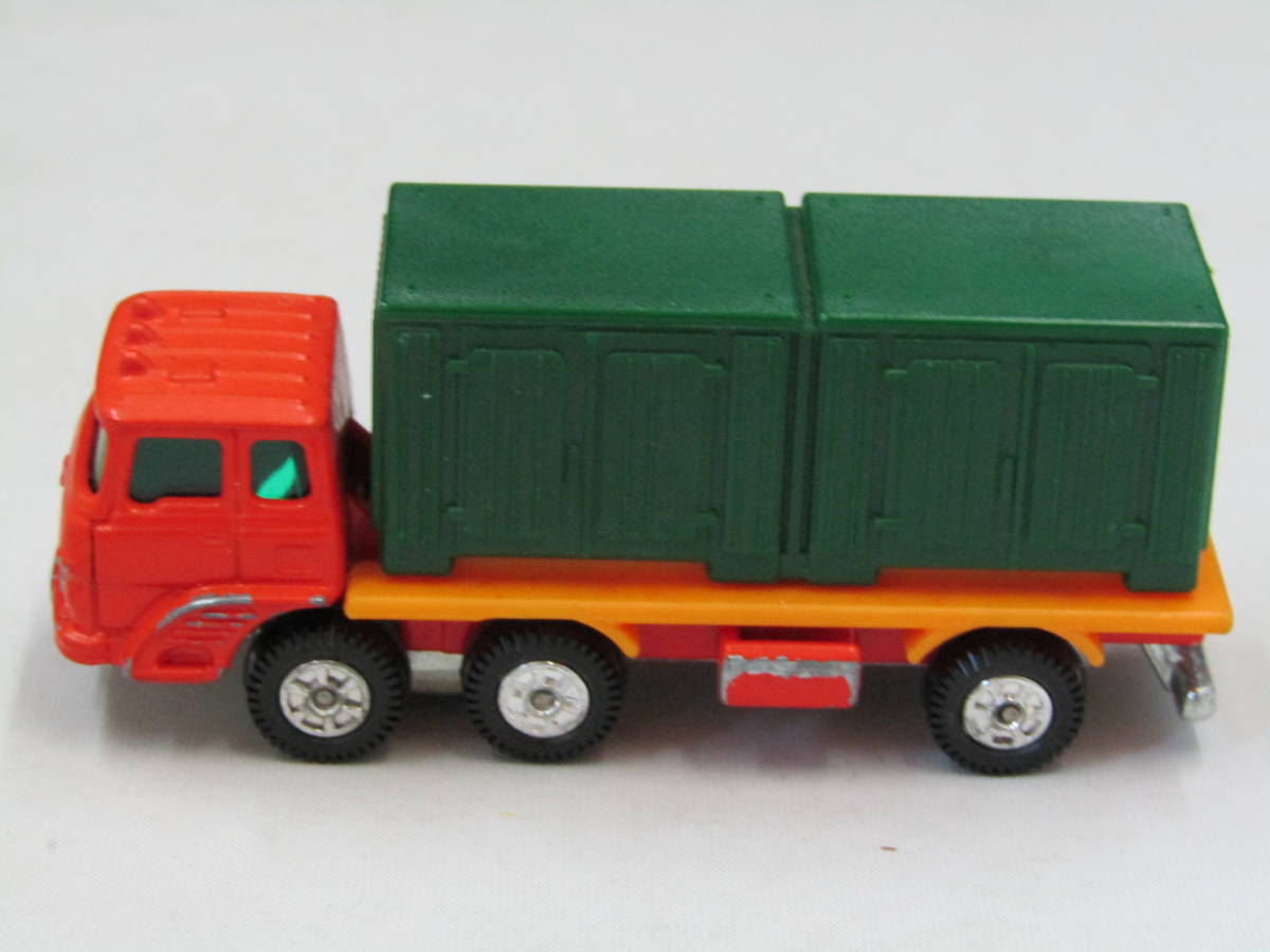 90-1 トミカ ふそう コンテナ 運搬車 旧ホイール 日本製 トミーサンプル 非売品 1点物拍卖