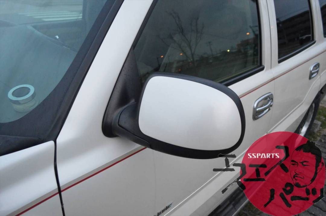 SSParts 運転席ドアミラー 03~年エスカレード シグナル格納付き 部品取り車拍卖