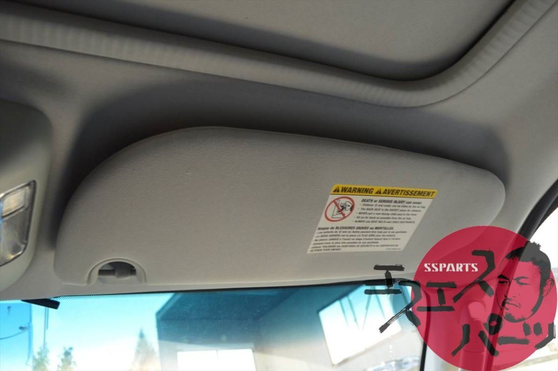 SSParts 助手席サンバイザー 06年ナビゲーター2WD グレー 部品取り車拍卖