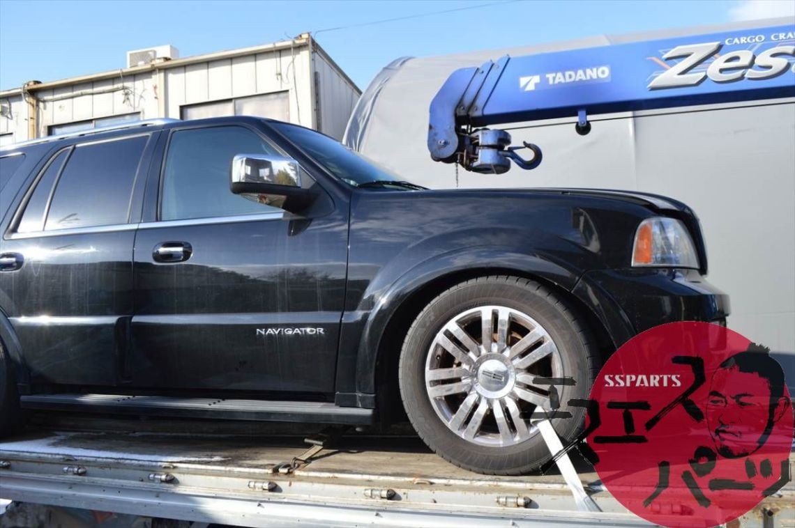 SSParts 助手席ドアガラス 06年ナビゲーター2WD 部品取り車拍卖