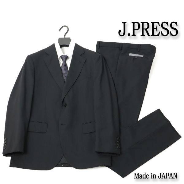 286b 新品◆ジェイプレス シャドーストライプ スーツ ビジネス メンズ 日本製 J.PRESS スーツ B6拍卖