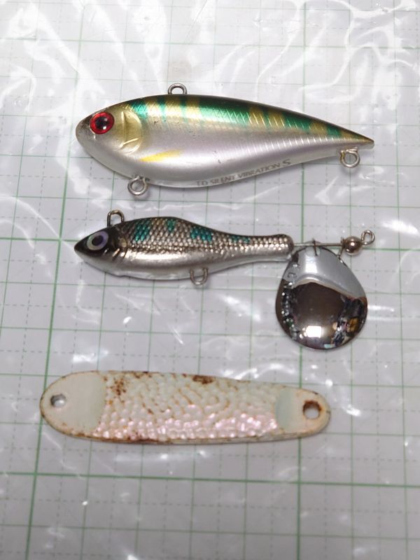 N3435) TDサイレントバイブレーション S ゼロファイター フレーキー? ダイワ ケンクラフト スミス? メタルジグ拍卖