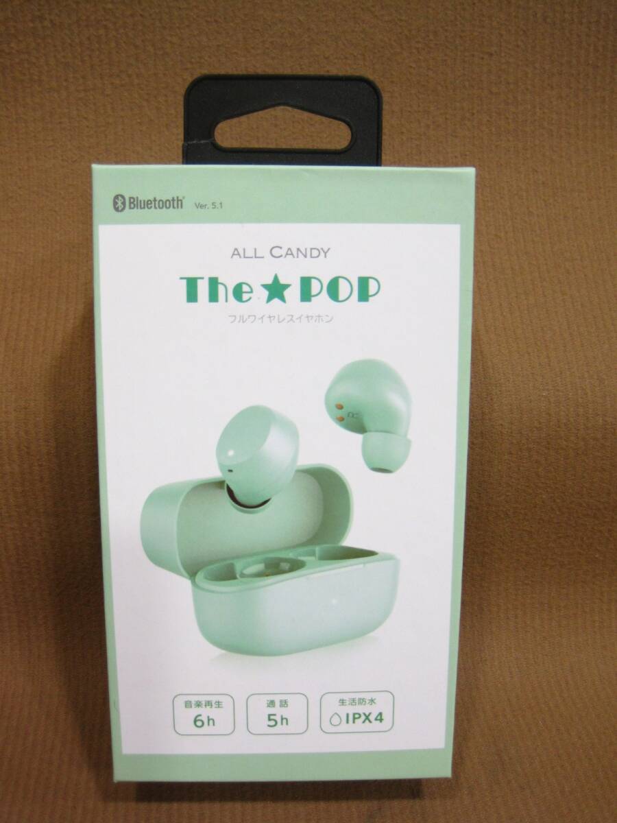 M2‐780■即決 箱難有り 未開封品 センチュリー ALL CANDY フルワイヤレスイヤホン The POP AC-TW-M0716GR拍卖